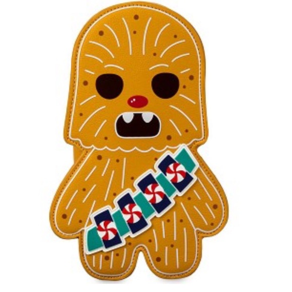 NWT Disney Parks Loungefly Crossbody Bag - Chewbacca Holiday Gingerbread - Picture 11 of 11